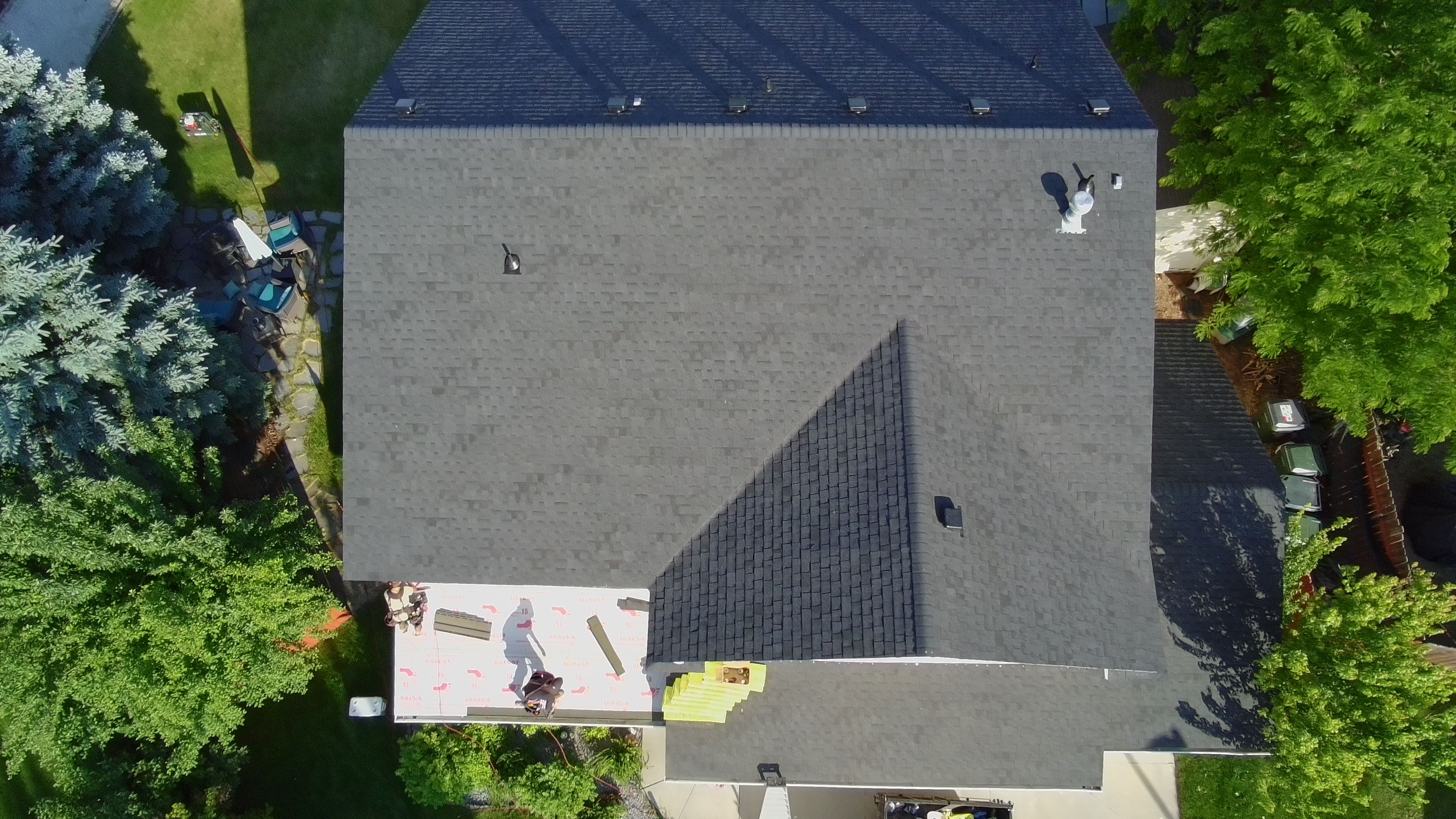Completed roofing project in Kuna, Idaho