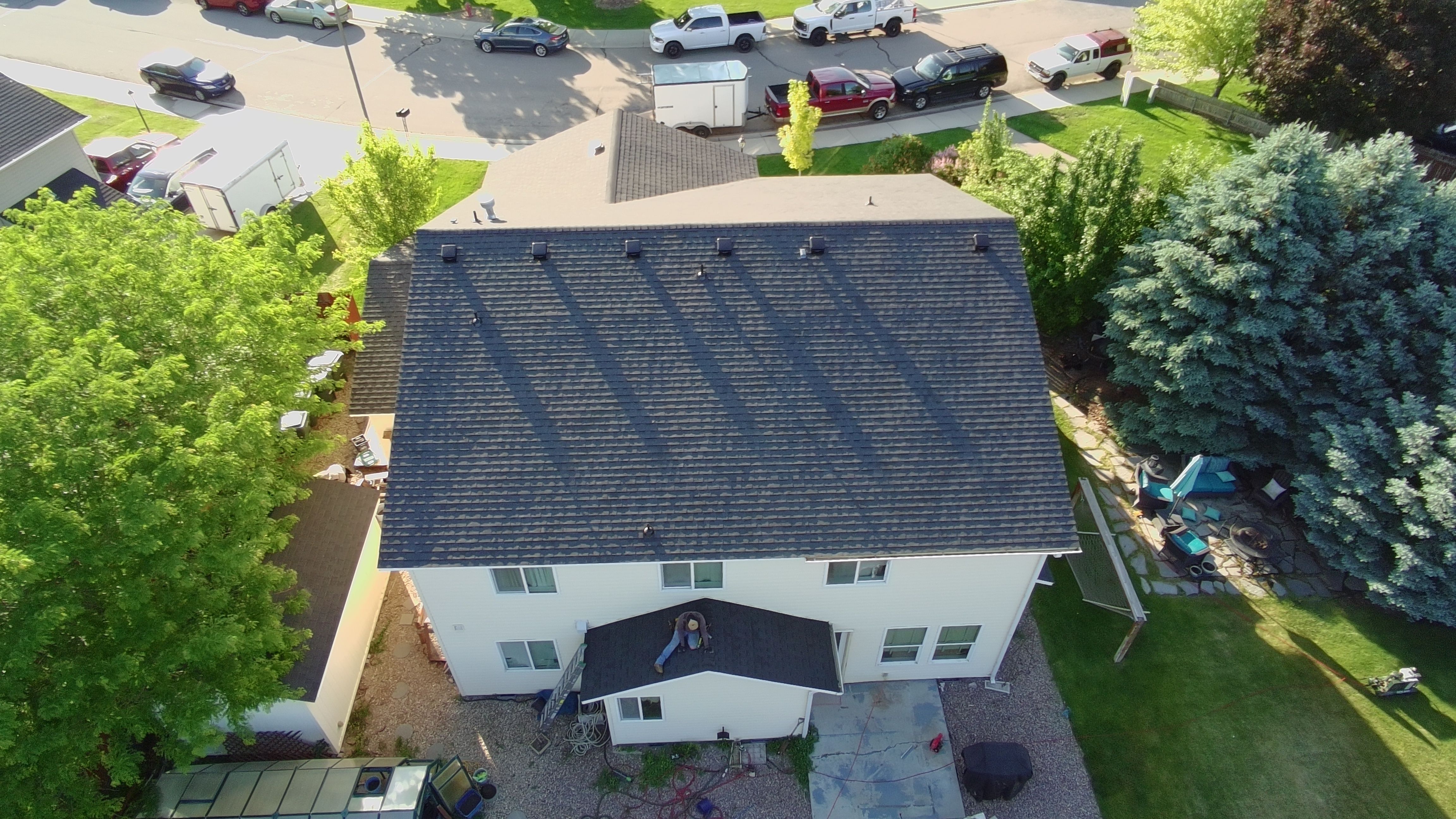 Completed roofing project in Kuna, Idaho